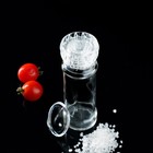 Мельница для специй, пластиковый механизм, 115 мл (45-80 гр), цвет прозрачный - Фото 5