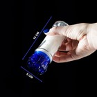 Мельница для специй, пластиковый механизм, 115 мл (45-80 гр), цвет синий - Фото 2