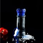 Мельница для специй, пластиковый механизм, 115 мл (45-80 гр), цвет синий - Фото 4