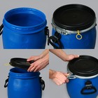 Фляга пищевая Open Top, 20 л, с крышкой, горловина 26 см - Фото 3