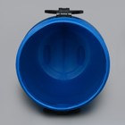 Фляга пищевая, 30 л, горловина 26 см, пластиковая, синяя, Open Top - Фото 5