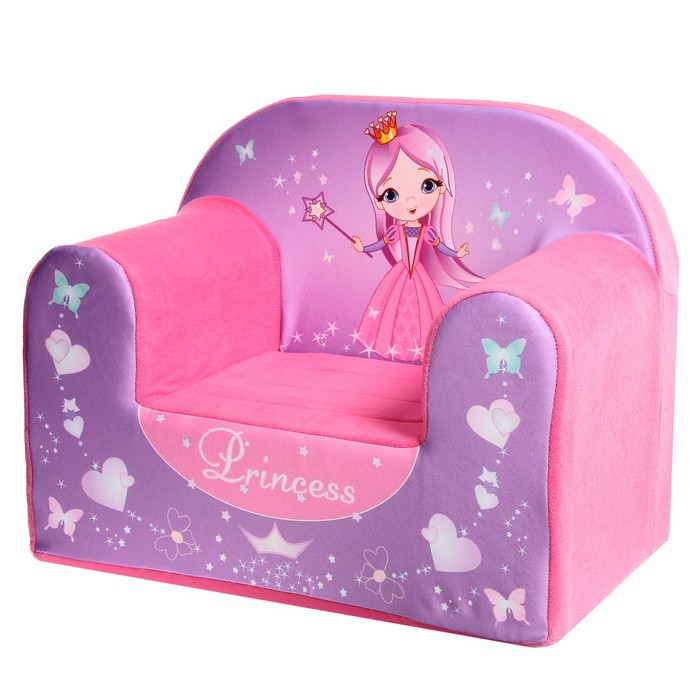 Мягкая игрушка «Кресло Принцесса», цвета МИКС - фото 1906828498