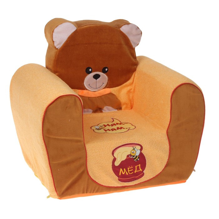 Мягкая игрушка «Кресло Медвежонок», цвета МИКС - фото 1906828532