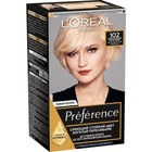 Краска для волос L'Oreal Preference Recital «Сверкающие переливы», тон 102, светло-светло-русый жемчужный - Фото 1