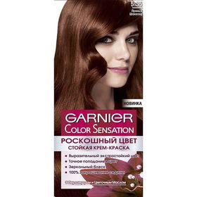 Крем-краска для волос Garnier Color Sensation, тон 5.35 пряный шоколад