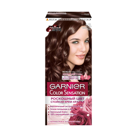 Крем-краска для волос Garnier Color Sensation, тон 4.15 благородный рубин