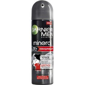 

Антиперспирант Garnier Mineral Men «Невидимый», аэрозоль, 150 мл