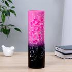 Ваза «Дивная», h=26.5 см, стекло, розовая - Фото 1