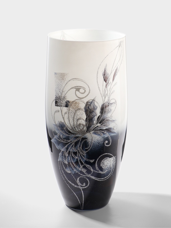 Ваза «Доперто», h=40 см, стекло - Фото 1