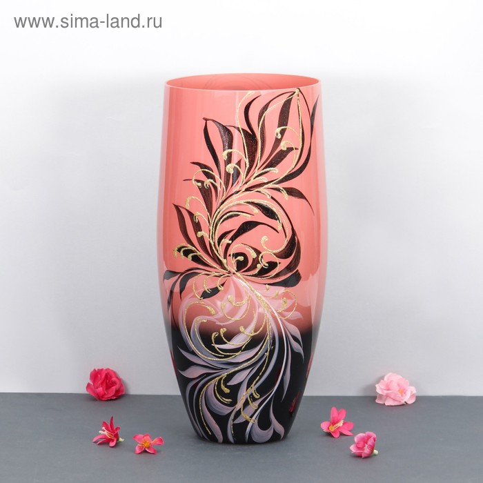 Ваза «Гиронто», h=40 см, стекло - Фото 1