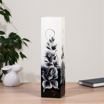 Ваза «Домани», 10×40 см, стекло