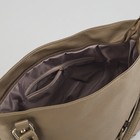 Сумка женская, отдел на молнии, наружный карман, цвет хаки - Фото 5