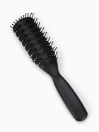 Расчёска массажная, продуваемая, 4.5×21(±1) см, чёрная - Фото 2