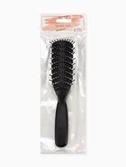 Расчёска массажная, продуваемая, 4.5×21(±1) см, чёрная - Фото 5