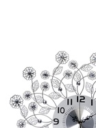 Часы настенные «Листья и цветочки», серия: Ажур, плавный ход, d=59 см, циферблат 22 см  (артикул 1550656)  большой выбор товаров оптом и в розницу по низким ценам с доставкой