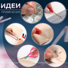 Швейный набор, 33 предмета, в пластиковом контейнере, 12×7×7.5 см, МИКС - Фото 6