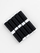 Нитки 40/2, 45 м, чёрные - Фото 4