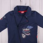 Куртка для мальчика "Маленький байкер", рост 86 см (52), цвет синий  ЮДД636258_М - Фото 2