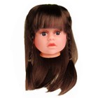 Волосы для кукол «Косички» размер средний, цвет каштановый - фото 3796746