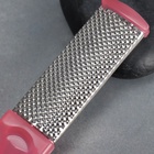 Пилка для пяток, металлическая/наждачная, двусторонняя, 17 см, МИКС - Фото 2