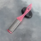 Пилка для пяток, металлическая/наждачная, двусторонняя, 17 см, МИКС - Фото 4