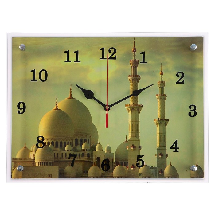 Часы настенные, серия: Разное, &quot;Мусульманские&quot;, 30х40 см