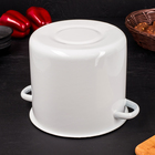 Кастрюля эмалированная, 5.5 л, d=24 см, цилиндрическая, цвет МИКС - Фото 3