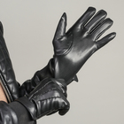 Перчатки мужские, подклад - искусственный мех, р-р 11.5, цвет чёрный - Фото 2