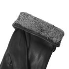 Перчатки женские, подклад - искусственный мех, р-р 8, чёрные - Фото 2