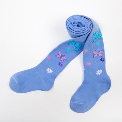 Колготки для девочки КДД1-2797, цвет голубой, рост 104-110 см