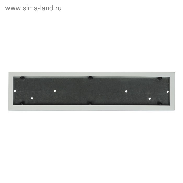 Держатель номера TORSO, металлический, белый - Фото 1