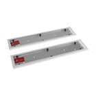 Держатель номера TORSO, металлический, белый - Фото 5