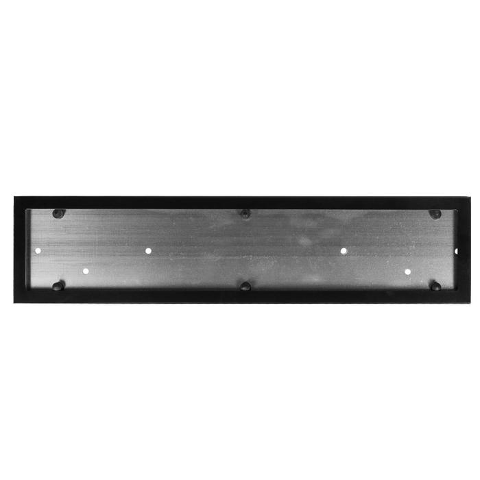 Держатель номера, металлический, черный, набор 2 шт. - Фото 1