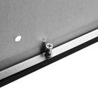 Держатель номера, металлический, черный, набор 2 шт. - Фото 3