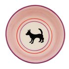 Миска керамическая для собак "Полоски", 230 мл, розовая - Фото 2