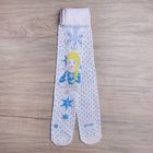 Детские капроновые колготки "Эльза", Холодное сердце, рост 98-116 см, 4-6 лет - Фото 1
