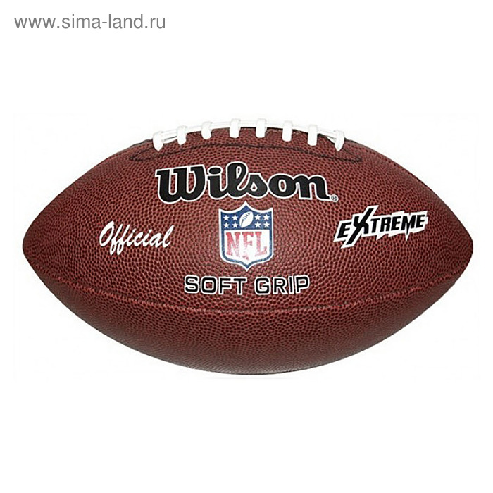 Мяч для американского футбола Wilson NFL Extreme, F1645X, PVC, машинная сшивка - Фото 1