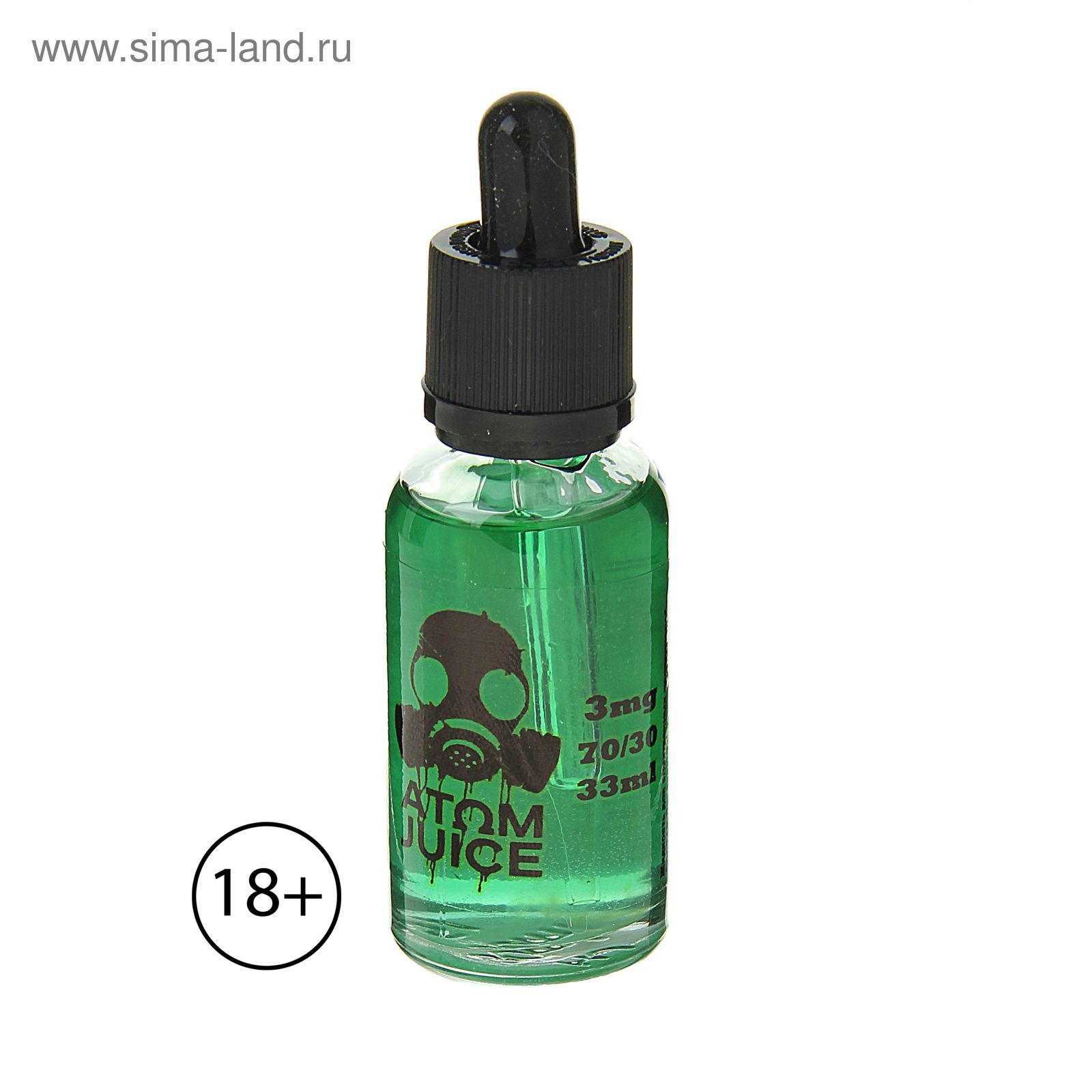 Жидкость для многоразовых ЭИ ATOM JUICE Toxin, 3 мг, 33 мл (1731276 ...