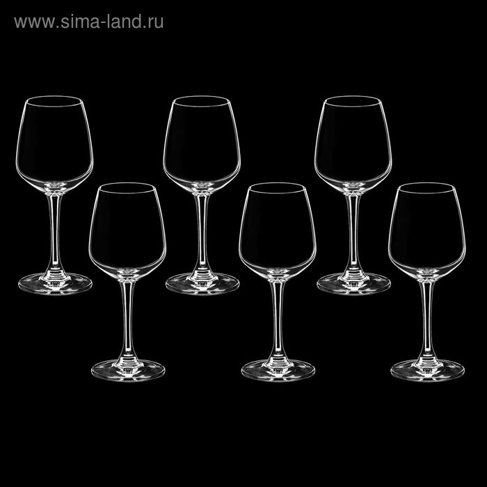 Набор бокалов стеклянных для вина 315 мл "Лексингтон", 6 шт - Фото 1