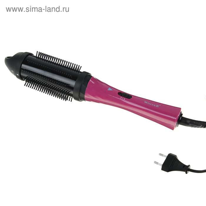Термощетка Winner WR-524, 110/240 В, 62 Вт, d=45 мм, 2 режима, керамическое покрытие - Фото 1
