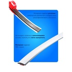 Профиль для автомобиля, декоративный, 1.2 см × 13 м, хром - Фото 5