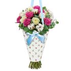 Конверт- конус для цветов "Весенний букет",25 х 26,5 см - Фото 1