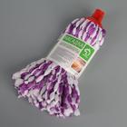 Насадка для швабры верёвочная Доляна, микрофибра, 100 гр, цвет МИКС - Фото 7