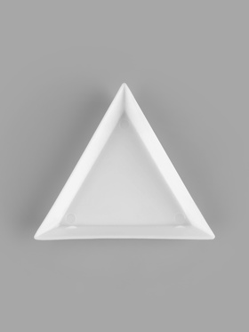 Контейнер для бисера, 7.3?6.5?1.2 см, белый (комплект 20 шт)