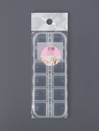 Органайзер для хранения мелочей, 12 ячеек с номерами, 13×5.3×1.3 см, прозрачный - Фото 5