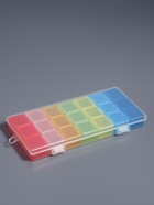 Органайзер для хранения мелочей, 21 ячейка, 19×8×2 см, МИКС - Фото 4