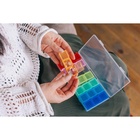 Органайзер для хранения мелочей, 21 ячейка, 19×8×2 см, МИКС - Фото 6