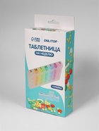 Таблетница - органайзер «Неделька», английские буквы, утро/день/вечер/ночь, 10 × 20 × 3 см, 7 контейнеров по 4 секции, разноцветная 1528847 - фото 319308576