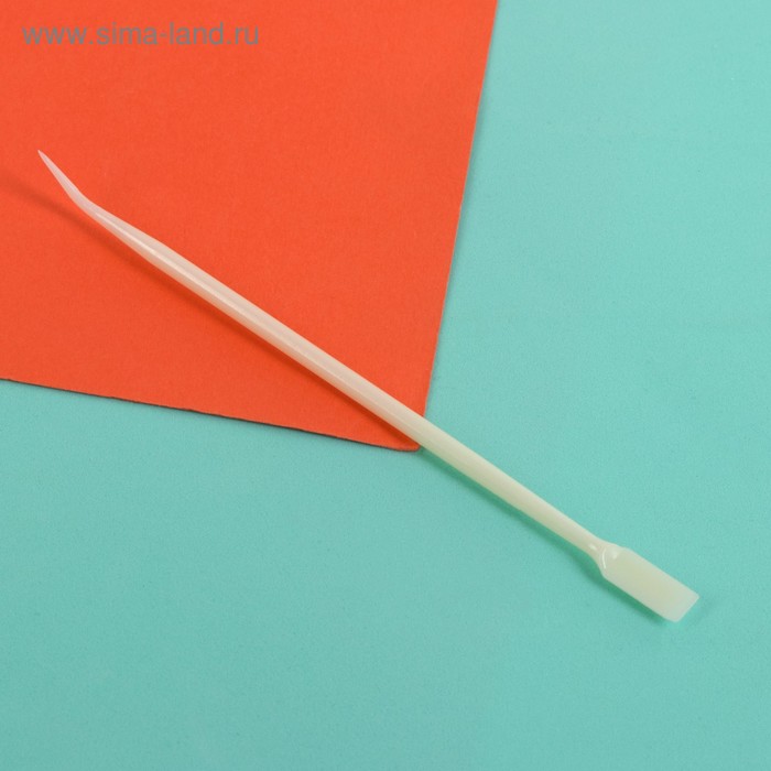 Универсальная палочка для наращивания и завивки ресниц, 13 см, цвет бежевый - Фото 1