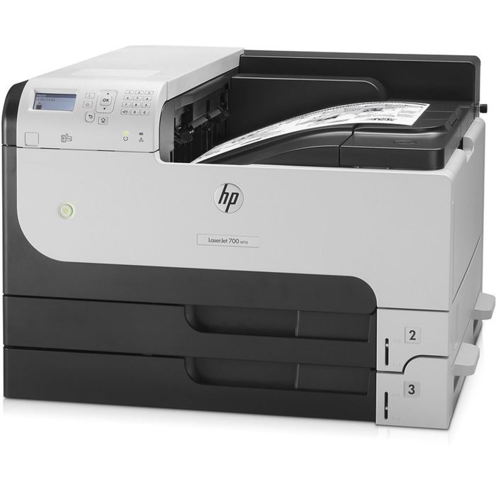 Принтер лаз ч/б HP LaserJet Ent M712dn (CF236A) A3 Duplex - фото 1905379523
